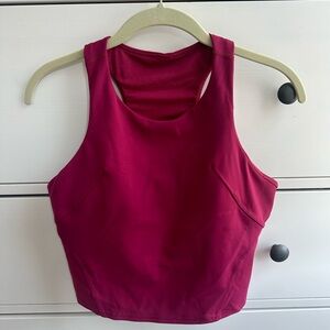 Lululemon Fitted Cropped Tank Top